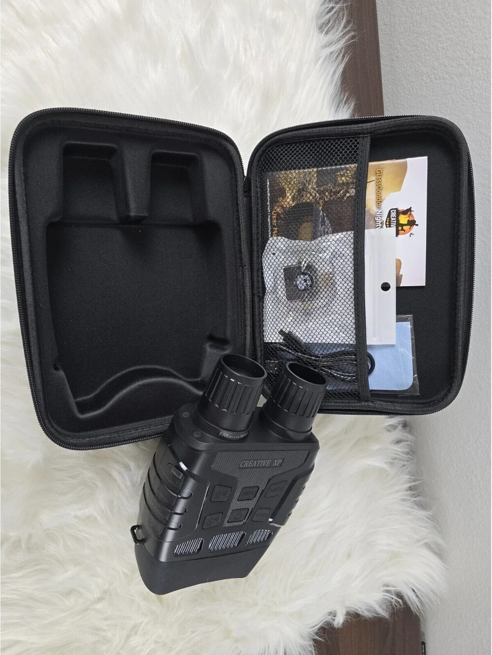 Creative XP Night Vision Binoculars with Case and Accessories  New